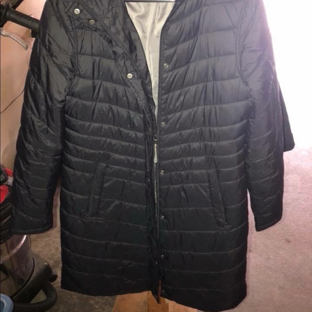 SOLD Tek gear long black coat